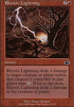 Rhystic Lightning
