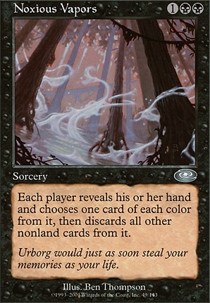Noxious Vapors