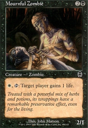 Mournful Zombie