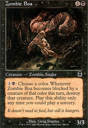 Zombie Boa