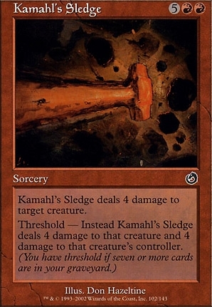 Kamahl's Sledge