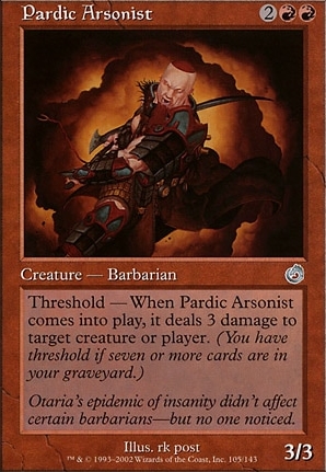 Pardic Arsonist