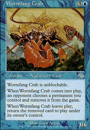 Wormfang Crab