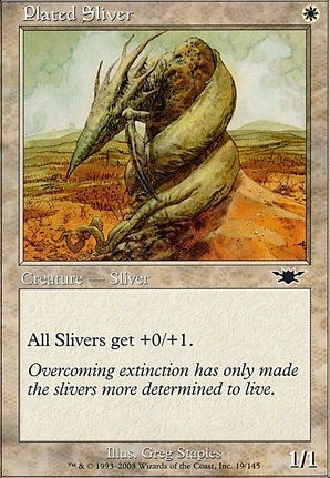 Plated Sliver