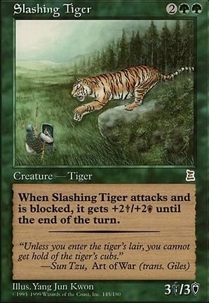 Slashing Tiger