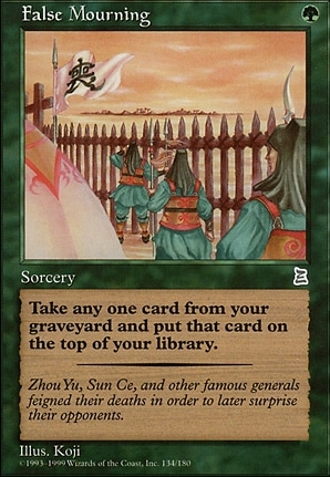 False Mourning