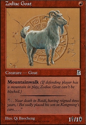 Zodiac Goat