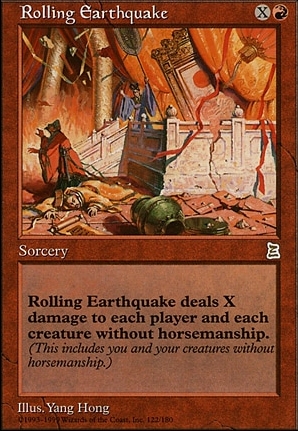 Rolling Earthquake