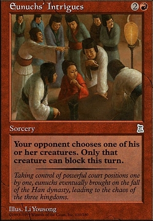 Eunuchs' Intrigues