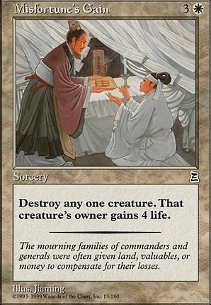 Misfortune's Gain