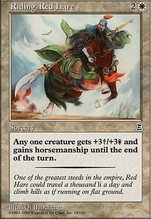Riding Red Hare