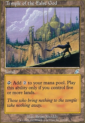 Temple of the False God