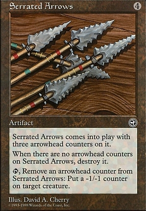Serrated Arrows